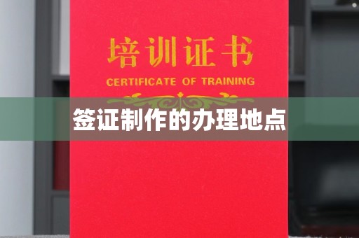 丰顺签证制作的办理地点