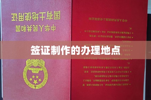 丰顺签证制作的办理地点