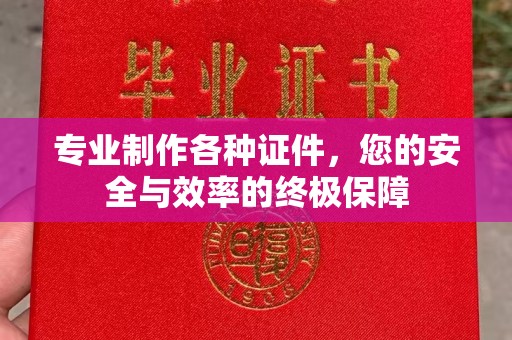 丰顺专业制作各种证件，您的安全与效率的终极保障